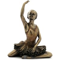 Maison & Déco Statuettes et figurines Parastone Statuette Danseuse de collection aspect bronze 13 cm Doré