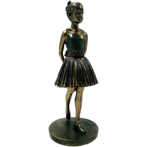 Maison & Déco Presse Papier Danseuse Sur Parastone Statuette Danseuse de collection aspect bronze 20 cm Doré