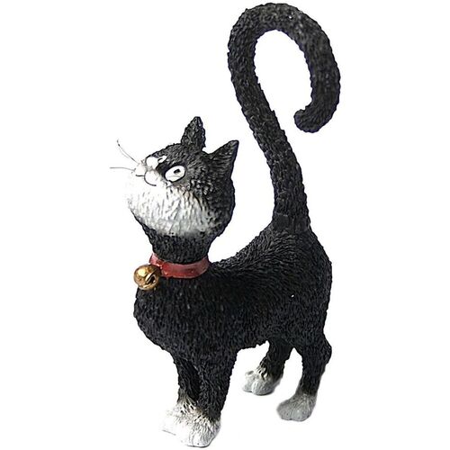 Maison & Déco Presse Papier Danseuse Sur Parastone Statuette Dubout Les chats Qu'est-ce qu'on mange ? Noir