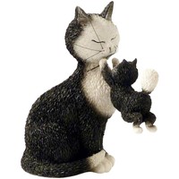 Maison & Déco Maison & Déco Parastone Statuette Les chats par Dubout Noir
