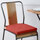 Bougies / diffuseurs Galettes de chaise Stof Coussin de chaise attaches scratchs Terracotta 38 x 38 cm Orange