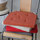 Bougies / diffuseurs Galettes de chaise Stof Coussin de chaise attaches scratchs Terracotta 38 x 38 cm Orange