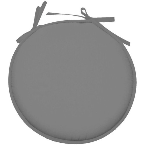 Maison & Déco Recevez une réduction de Stof Galette de chaise ronde en polyester gris souris Gris