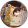 Maison & Déco Statuettes et figurines Parastone Presse papier Klimt - Les trois phases de la vie de la femme Jaune