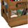 Maison & Déco Paniers / boites et corbeilles Nostalgic Art Casier en bois brut Nostalgic-Art - LIVRE VIDE Beige