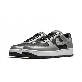 Chaussures Baskets basses Nike Air Force 1 Low Reflective Snakeskin Black/Silver/Black