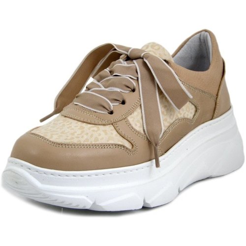 Chaussures Femme Baskets mode Osvaldo Pericoli Femme Chaussures, Sneakers, Cuir douce-21700 Rose