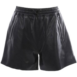 Vêtements Femme Shorts / Bermudas Oakwood Short en cuir  ref 51954 noir Noir