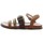 Chaussures Femme Sandales et Nu-pieds L'Atelier Tropézien Sandales Atelier Tropézien ref 52070 marron Marron