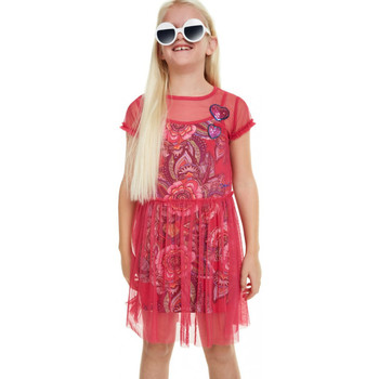 Vêtements Fille Robes Desigual T Shirt Nuevayork Rosa Palido 19SGVK52 (rft) Rose