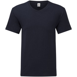 Vêtements Homme T-shirts manches courtes Fruit Of The Loom 61442 Bleu marine