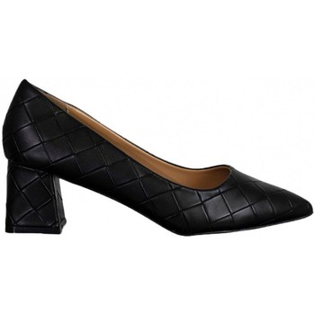 Chaussures Femme Escarpins Kebello Escarpins à talon largeF Noir 36 Noir