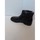 Chaussures Homme Boots Pellet Bottines en cuir noir , doublure interieure en cuir , femeture s Noir