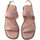 Chaussures Femme Sandales et Nu-pieds Kebello Sandales multibrides, talon plat Rose F Rose