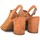 Chaussures Femme Sandales et Nu-pieds Kebello Sandales à talon Orange F Orange