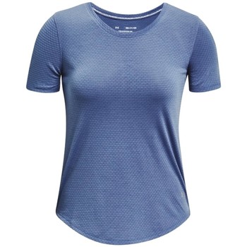 Vêtements Femme T-shirts manches courtes Under Lifes Armour Streaker Run Short Sleeve Bleu
