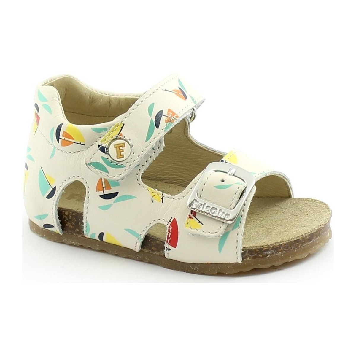 Chaussures Enfant Sandales et Nu-pieds Naturino FAL-E21-0737-MI Blanc