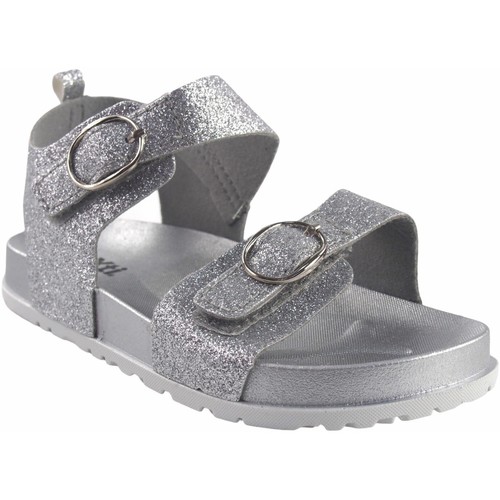 Chaussures Fille Xti Sandale filleargent Gris - Chaussures Sandale Enfant 29 