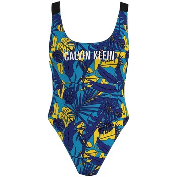 Vêtements Femme Maillots / Shorts de bain Calvin Klein Jeans Maillot de bain décolleté  ref 51758 0 Bleu