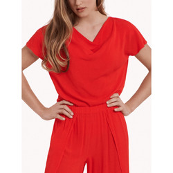 Vêtements Femme Trustscore : 4.4 | 109 900+ avis Lisca Top manches courtes Nice Rouge