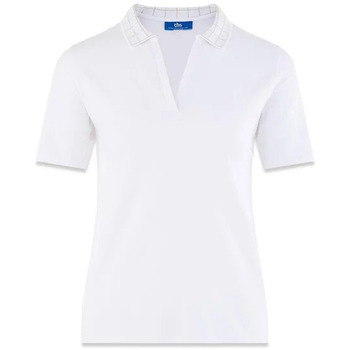 Vêtements Femme Polos manches courtes TBS Polo shirt SANCIPOL Blanc