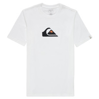 Vêtements Garçon T-shirts manches courtes Quiksilver COMP LOGO SS Blanc