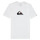 Vêtements Garçon T-shirts manches courtes Quiksilver COMP LOGO SS Blanc