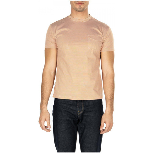 True Nyc SVEVO T-SHIRT Beige - Vêtements T-shirts & Polos Homme 85,00 €