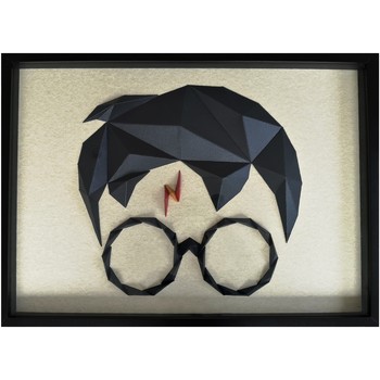 Polygone Origami Harry Potter Gris noir - Maison & Déco Tableaux / toiles  205,00 €
