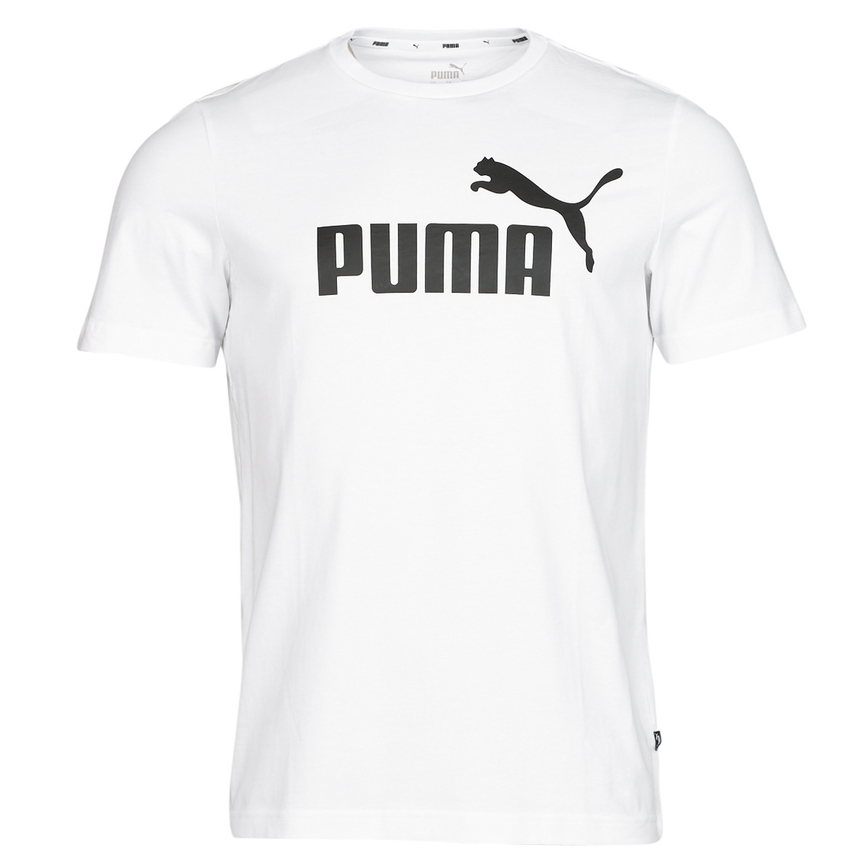 Vêtements Homme el producto Puma Smash Platform Vt EU 41 Cerulean Puma White ESS LOGO TEE Blanc