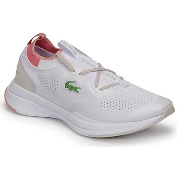 Chaussures Femme Baskets basses Lacoste RUN SPIN KNIT 0121 1 SFA Blanc / Rose