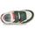 Chaussures Enfant Baskets basses Lacoste T-CLIP 0121 2 SUI Blanc / Vert / Rouge