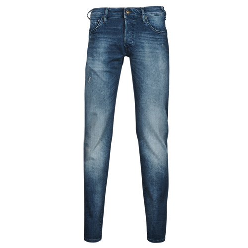 Vêtements Homme Jeans slim Company Deck Shorts for Men JIGLENN JJROCK Bleu medium