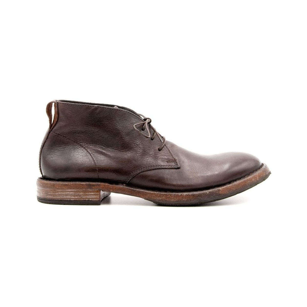 Chaussures Homme Bottes Moma 2BW006 Marron