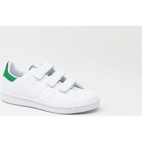 Chaussures Baskets mode adidas Originals BASKET STAN SMITH VERLCRO BLANC Vert