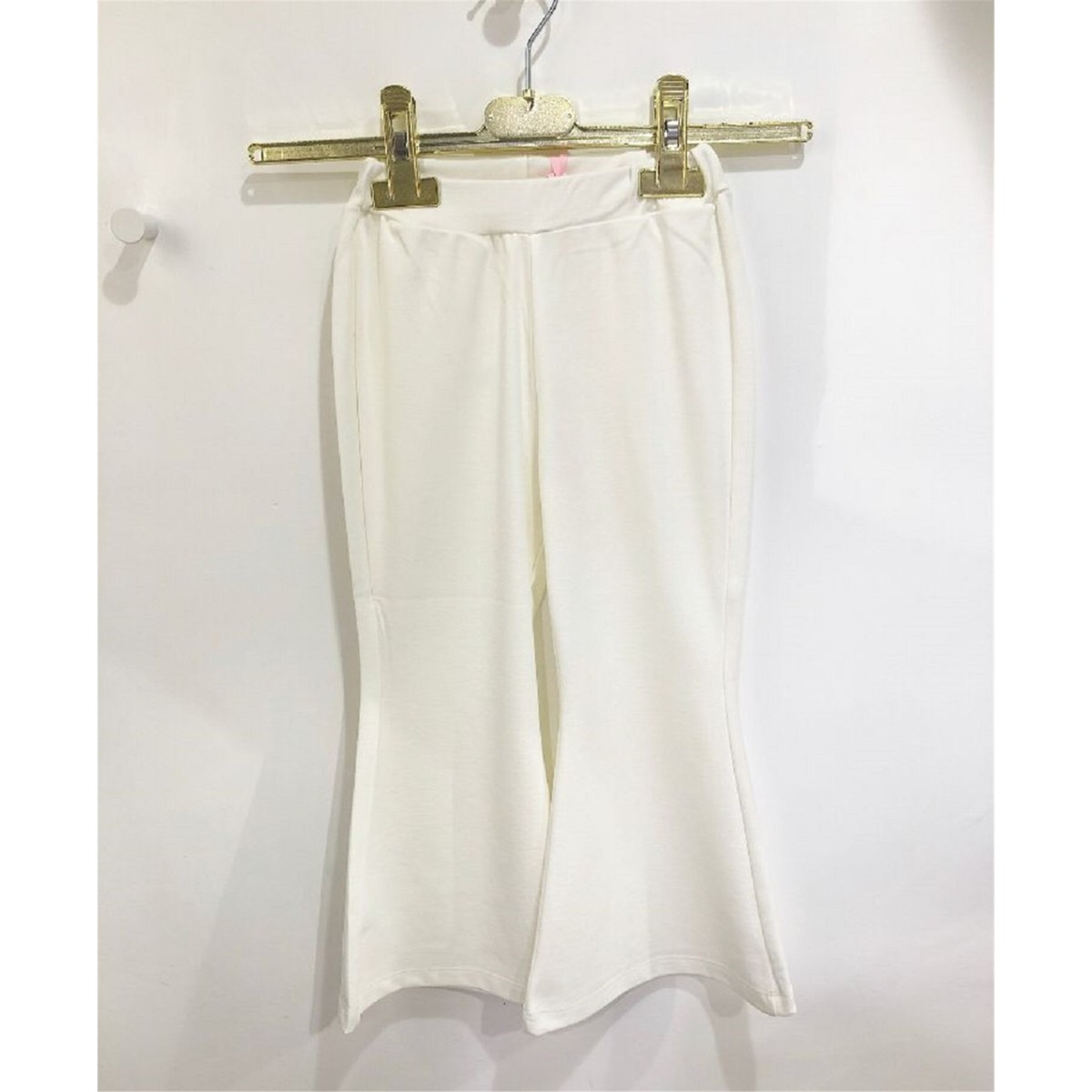 Vêtements Fille Pantalons 5 poches Vicolo 3146P0358 Blanc