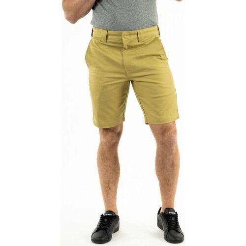 Vêtements Dickies cobden khaki vert - Vêtements Shorts / Bermudas Homme 29 