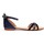 Chaussures Femme Sandales et Nu-pieds Champs De Fleurs 109-56 MARINE 