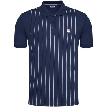 Vêtements Homme T-shirts & Polos Fila Polo  Hooper Chemise Oversize 688556 Homme Bleu foncé Bleu