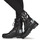 Chaussures Femme Boots Karl Lagerfeld TREKKA II HI CUFF BUCKLE BOOT Noir