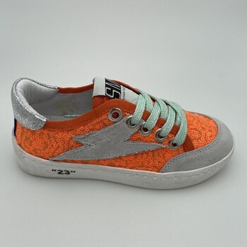 Chaussures Fille Baskets mode Semerdjian 5330 AYO BASKET Orange