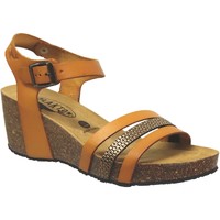Chaussures Femme Sandales et Nu-pieds Plakton Brescia Orange cuir
