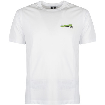 Vêtements Homme T-shirts manches courtes Les Hommes UHT204700P | Urban Zone Blanc