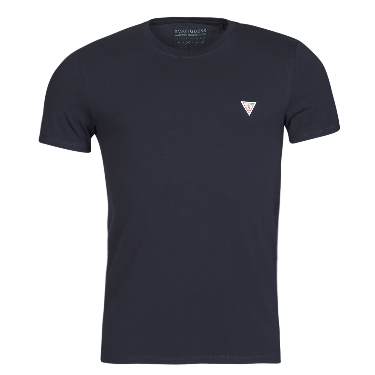 Vêtements Homme T-shirts manches courtes factory Guess CN SS CORE TEE Marine