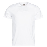 Vêtements Homme T-shirts manches courtes Guess ES SS PIMA EMB LOGO CREW Blanc
