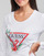 Vêtements Femme T-shirts manches longues Guess LS CN NELLI TEE Blanc
