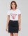 Vêtements Femme T-shirts manches courtes Guess SS CN NORA TEE Blanc