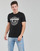 Vêtements Homme T-shirts manches courtes Guess DOUBLE G CN SS TEE Noir