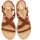 Chaussures Femme Sandales et Nu-pieds Demandez votre CB Gold Mastercard JmksportShops Gratuite Paname Sandales en cuir Tara Cognac COGNAC