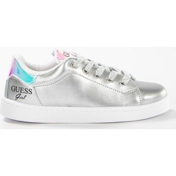 Chaussures Femme Baskets basses Guess Silver girl Argent